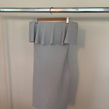 Light Blue Off-Shoulder Dress