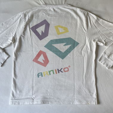 ARNIKO maglia a maniche lunghe bianca