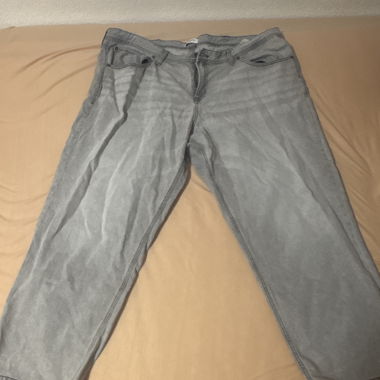 Grey Jeans Trousers 