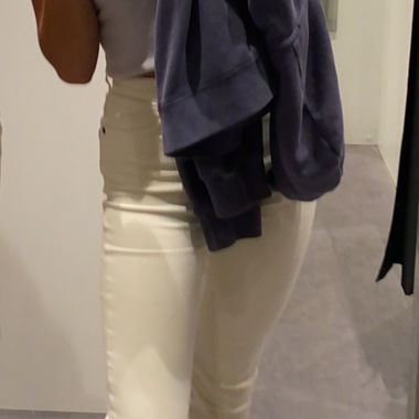 White Flared Jeans