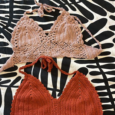 Lot de CROP top