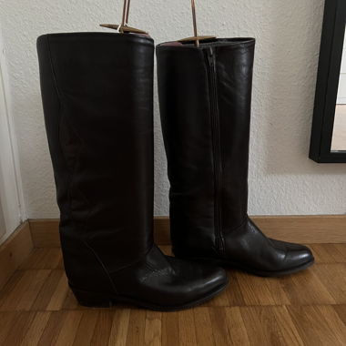 leather boots 39
