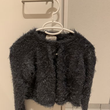 cute grey cardigan