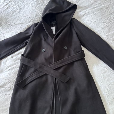 Coat with hood