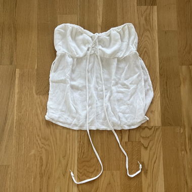 Haut bandeau blanc
