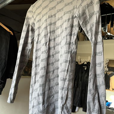Top Balenciaga maniche lunghe 