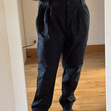 Leichter schwarzer Sommerhose Grösse L Marke YKK