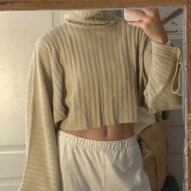 Pull à col roulé S