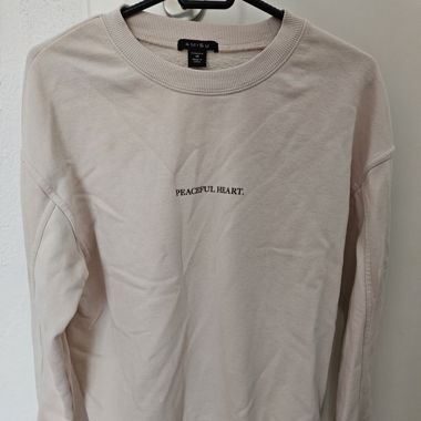 Pulli mit Schrift