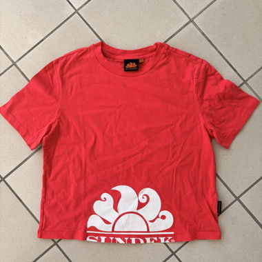 Sundek rotes T-Shirt
