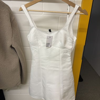 Weisses H&M Divided Kleid 2 x