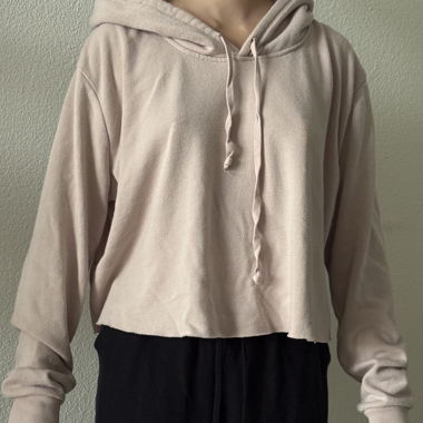 Rosa Cropped Hoodie