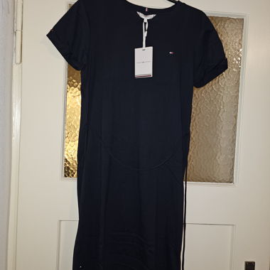Abito Tommy Hilfiger blu navy taglia S nuovo