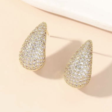 B Earring Zyrkonia 