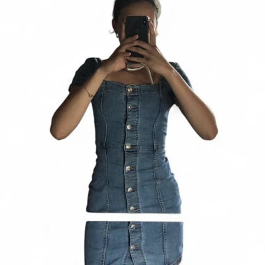 H&M Divided Denim Dress