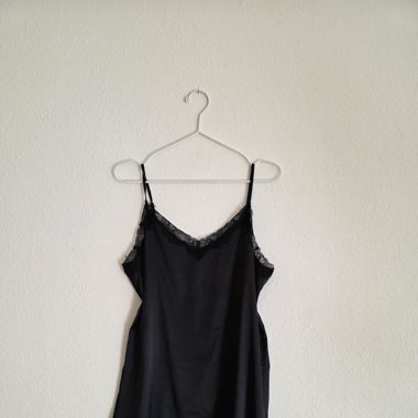Black Slip Dress