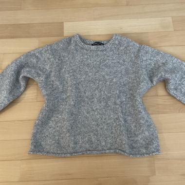 Brandy Melville pull gris douillet