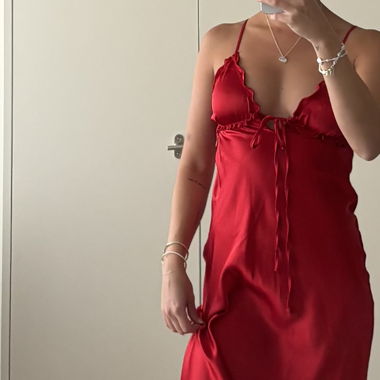 Rotes Kleid