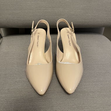 Décolleté slingback Jenny Fairy beige, taglia 39