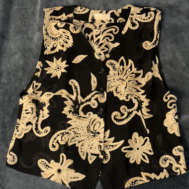 Cute vintage Stoffweste