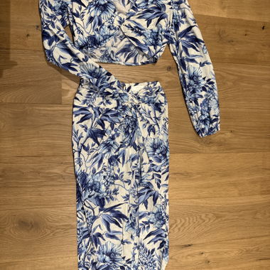 Top corto e gonna coordinate - come nuovo, Taglia 36