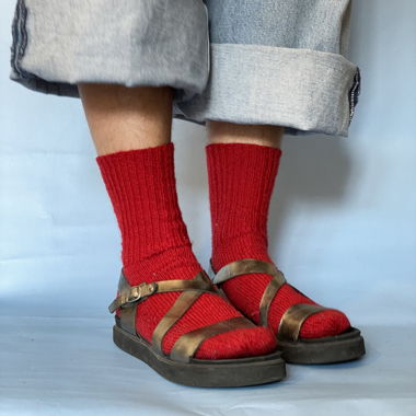 Sandalen silbrig