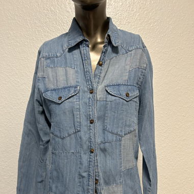 Chemise en jean SANDRO