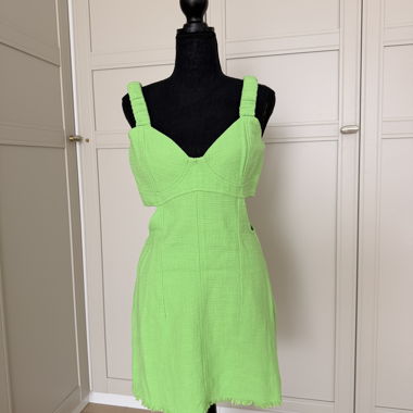 Robe verte Bershka