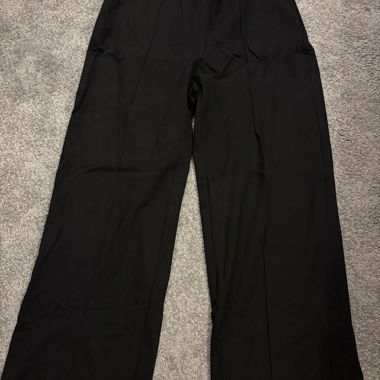 Pantaloni in tessuto neri