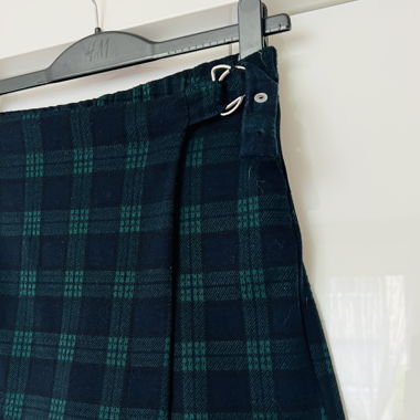 Skirt with pants underneath 