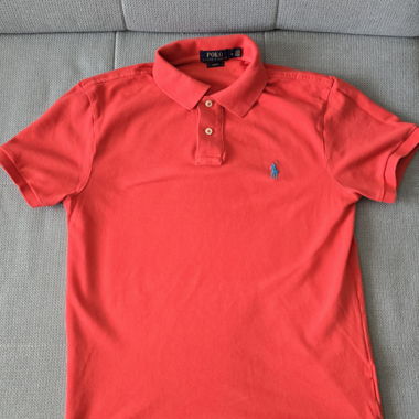 Polo Ralph Lauren rotes Poloshirt Slim Fit M