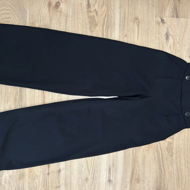 Black Fabric Pants