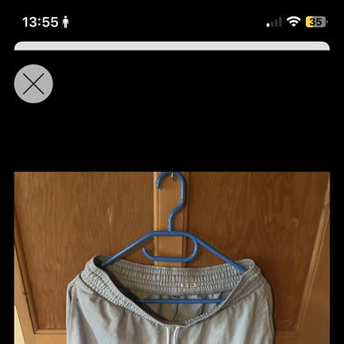 Hel Blaue Trainerhose