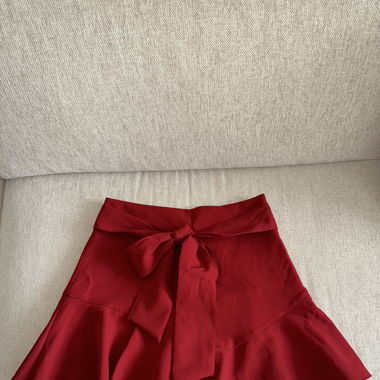 Zara jupe short bordeaux  
