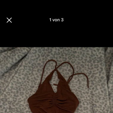 Braunes Kleid 