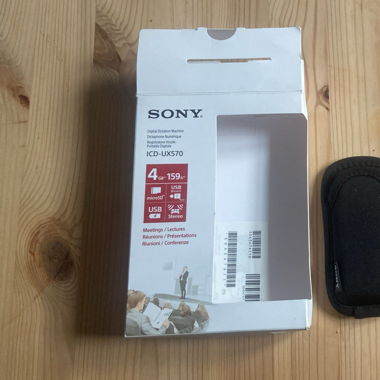 Audioplayer - Diktiergerät - Sony ICD-UX570