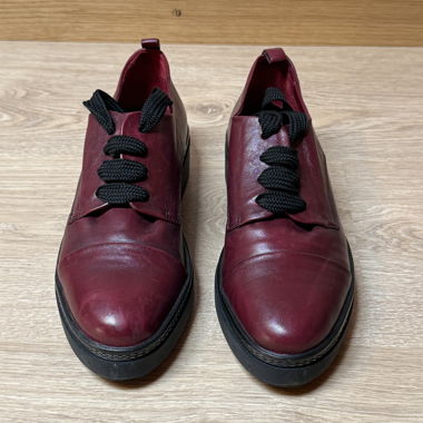 Scarpe stringate bordeaux Carmens 36
