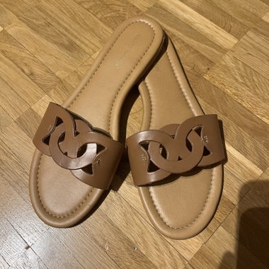 Leder-Sandalen Gr.39