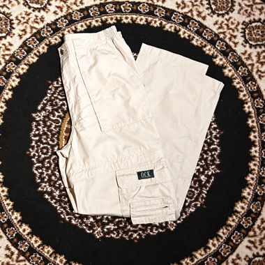 Beige OCK Cargo Pants 👖