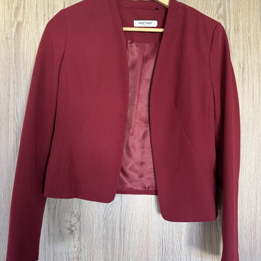 Bordeaux blazer NAF-NAF