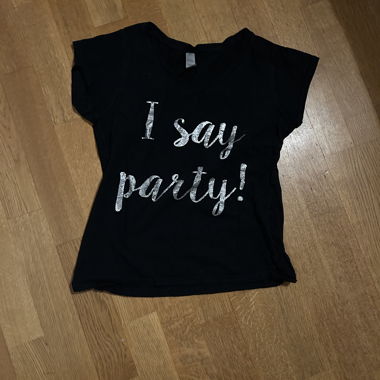 Navy blue T shirt