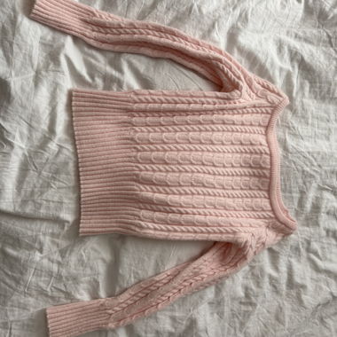 Rosa Strickpullover