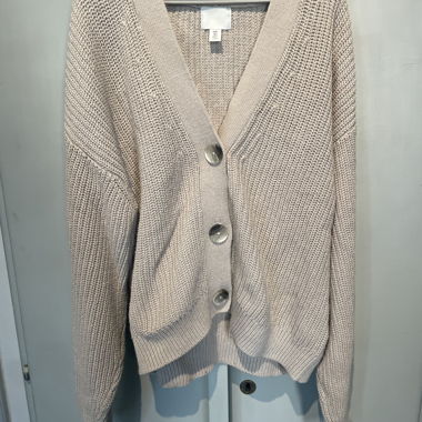 Beige cardigan
