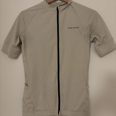 Van Rysel Radtrikot beige