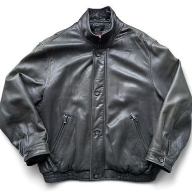 Vintage Black Leather Jacket
