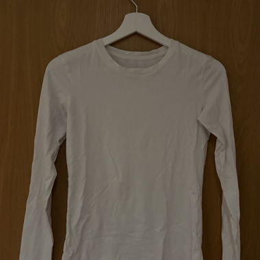 C&A weisses Langarmshirt XS