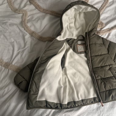 Veste enfant vert kaki 