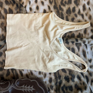 oranges/gälbes tank top