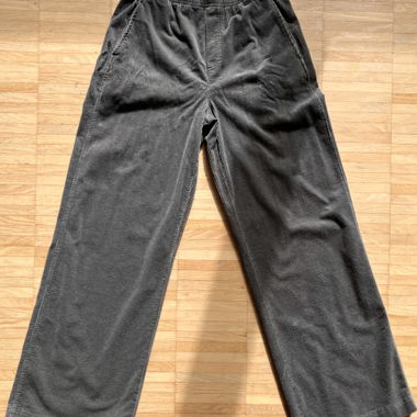 Olive cord pants