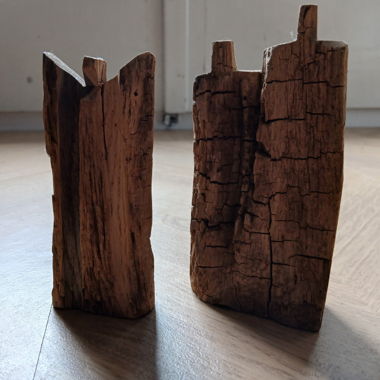 Wooden Angel Sculpture Decoration